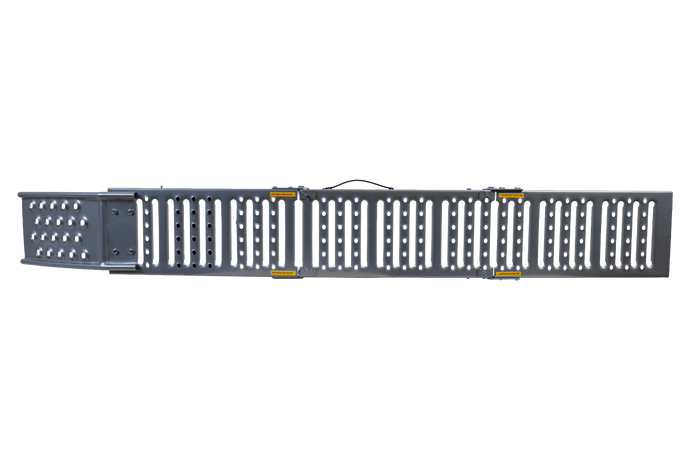 UNITRAILER ALR005 sulankstoma plieninė rampa priekabai 200 cm 250 kg