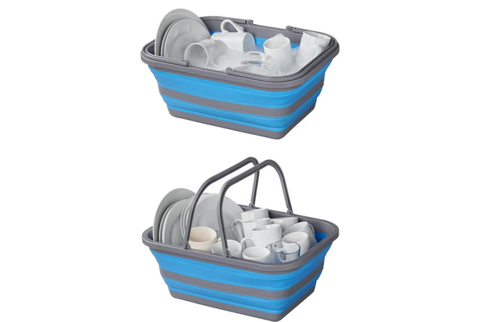 Sulankstomas kelioninis dubuo ProPlus 370303V01 silikoninis dubuo 16L