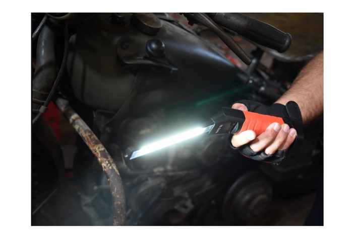Dirbtuvės lempa + žibintuvėlis YATO YT-08518 COB LED 600lm