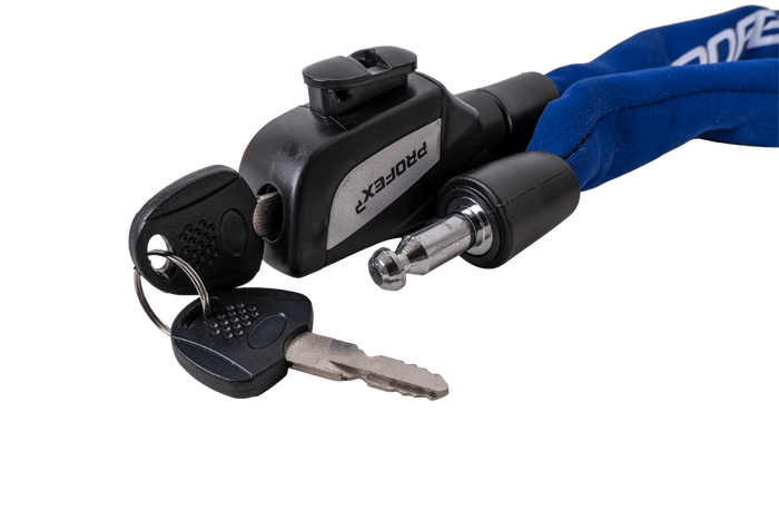 PROFEX 81659 Neo 130 cm grandininė dviračio spyna su spyna