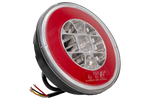 TT TECHNOLOGY TT.12008 Glo-Trac LED galinis žibintas Hamburger 3 funkcijos Universalus