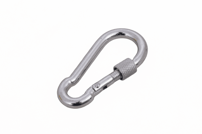 Karabinas su apsauga virvėms DROMET KSZ.6.60 ugniagesio karabiras 6x60mm