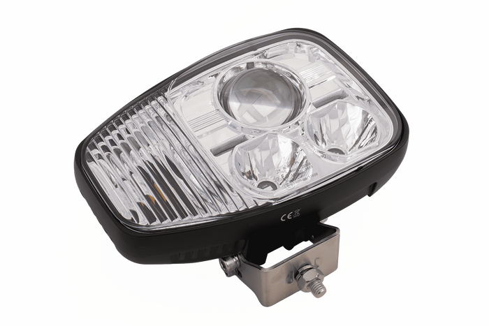 TT Technology TT.16610-L+TT.16610-P LED priekiniai žibintai, 3 funkcijos, 21xLED, 4450lm, kairė ir dešinė, skirti JCB/Cat/Manitou/Volvo/Terex