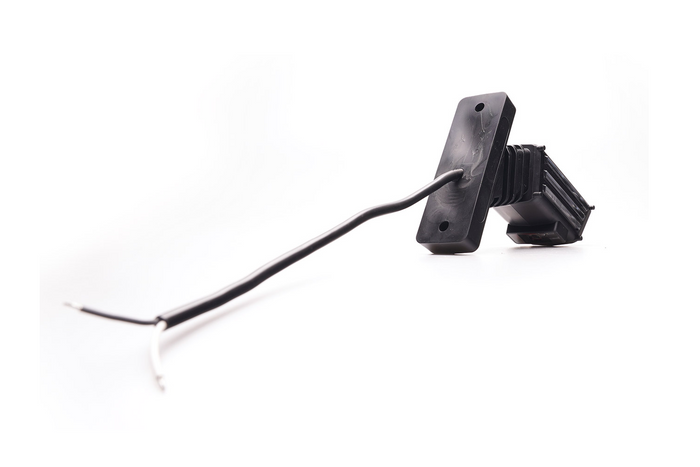 WAŚ 2550L W297.3.1 SPOT LED kairysis gabaritinis žibintas ant trumpos kojelės