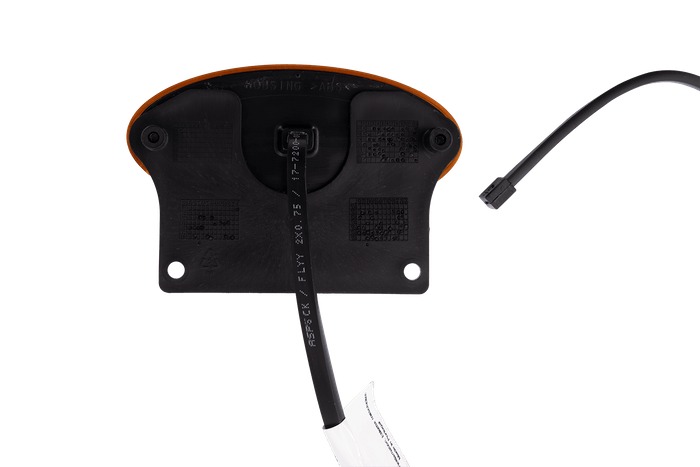 ASPÖCK FLATPOINT II LED markerinė lempa, oranžinė, universali, su laikikliu