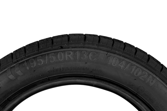 Sustiprinta padanga priekabai KENDA KR101 195/50 R13C 104/102N