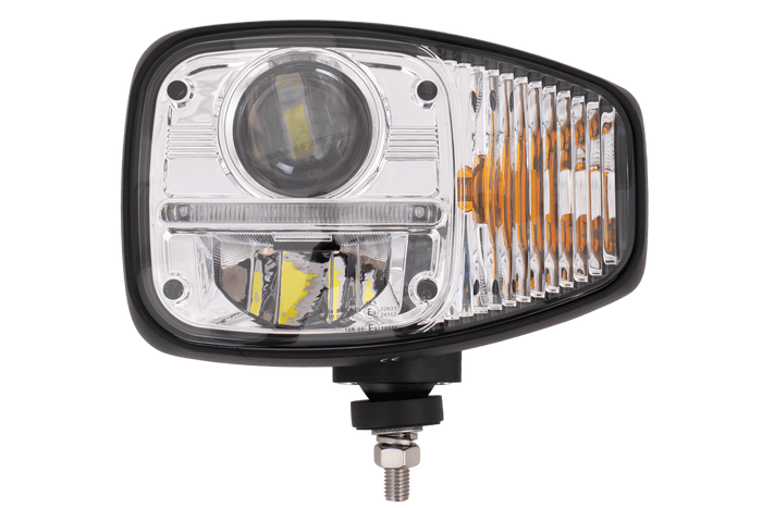 TT Technology TT.16611-L LED priekinis žibintas, 3 funkcijos, 23xLED, 2350lm, kairysis, skirtas JCB/Cat/Manitou/Volvo/Terex