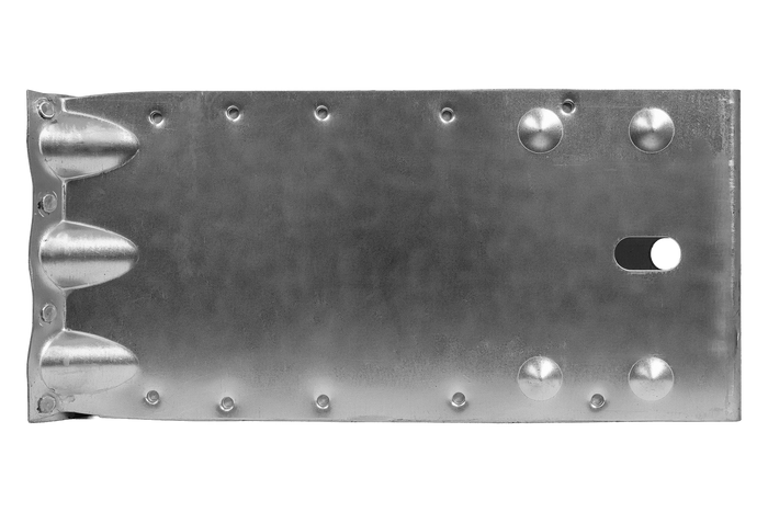 KNOTT G36 ratų kaladėlė, metalinė, aukštis: 150 mm