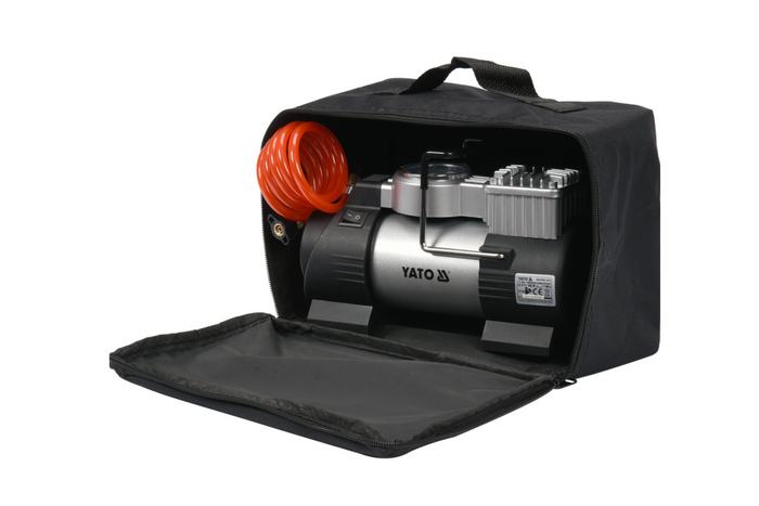 YATO YT-73460 automobilio kompresorius su LED lempute 12V 180W