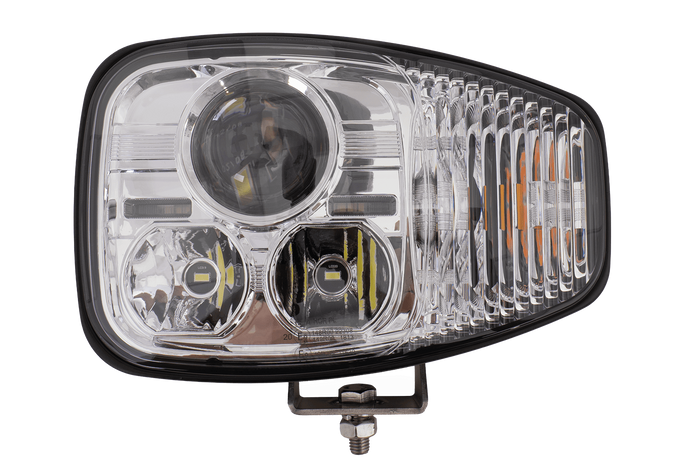 TT Technology TT.16610-L LED priekinis žibintas, 3 funkcijos, 21xLED, 4450lm, kairysis, skirtas JCB/Cat/Manitou/Volvo/Terex