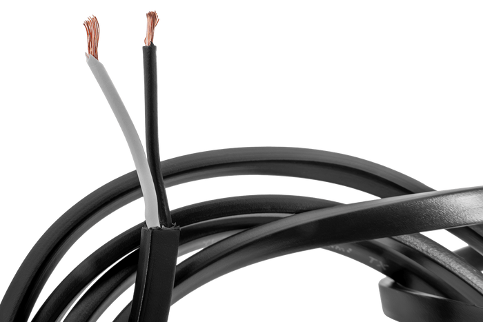 TEXSIM YLY-Sp 2x0.75 dviejų gyslų plokščias elektros kabelis - 1 m