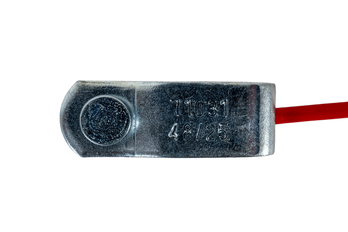 Avarinė apsauginė virvė KNOTT su karabinu 1200 mm