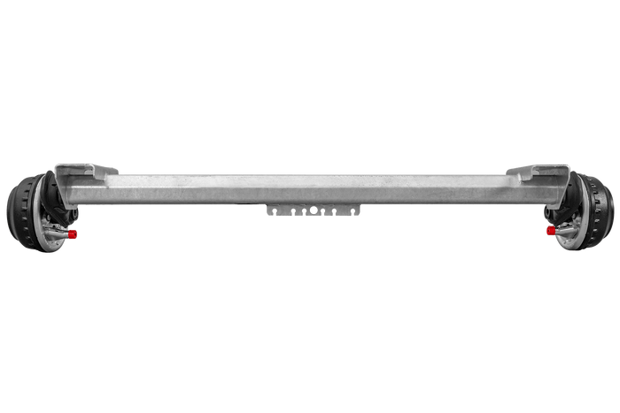 AL-KO COMPACT stabdoma ašis valties priekabai 1000kg 1146/1254mm 1700mm 5x112