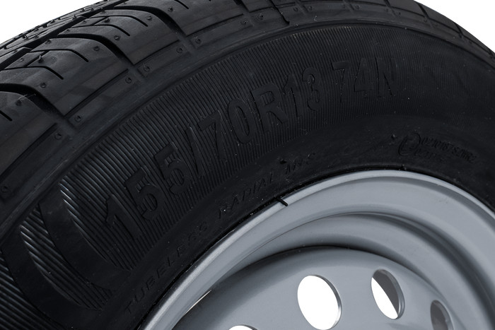 Priekabos ratas PADANGA KENDA 155/70 R13 74N KENDA RIM 4Jx13"H2 4x130 ET:20
