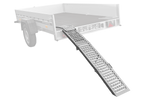 UNITRAILER ALR005 sulankstoma plieninė rampa priekabai 200 cm 250 kg